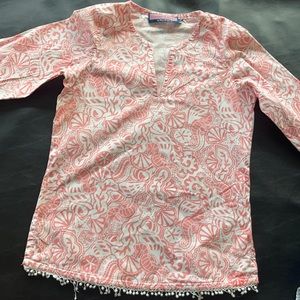 Girls vineyard vines dress shirt